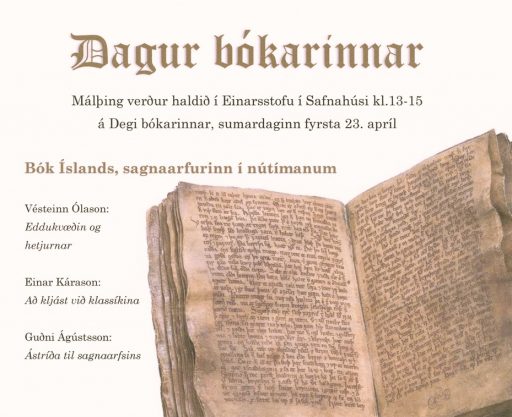 Sumardagurinn fyrsti – Dagur bókarinnar