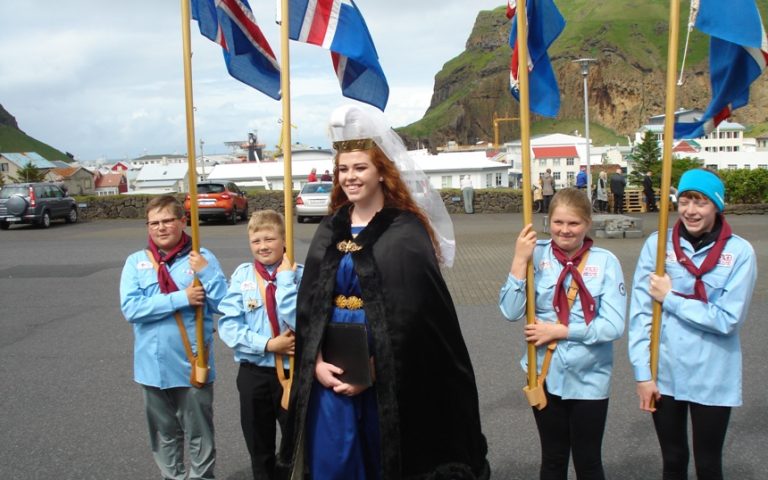 Fjallkona Vestmannaeyja 2017