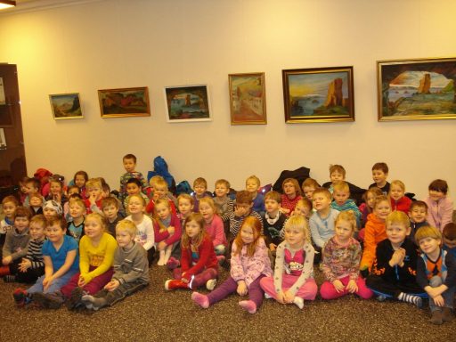 Víkin í heimsókn í Safnahúsi Vestmannaeyja