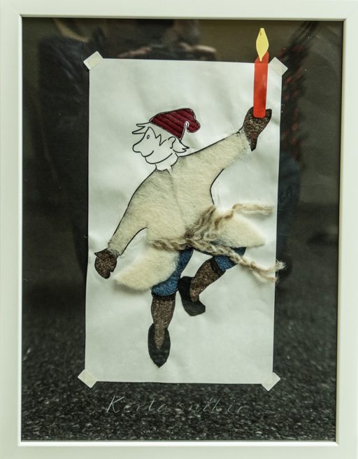 Safnahús. Gömlu jólasveinarnir í nýjum fötum