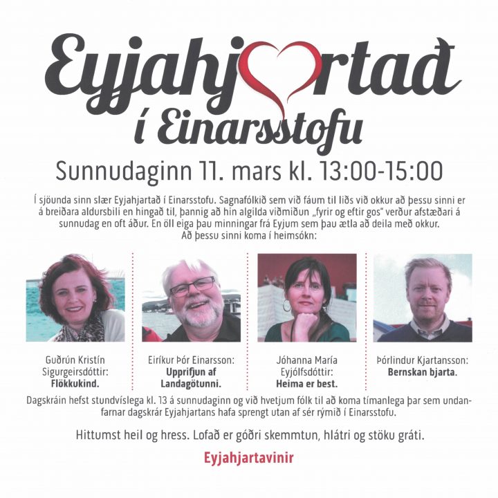 Eyjahjartað í Einarsstofu
