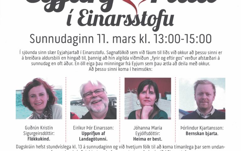 Eyjahjartað í Einarsstofu