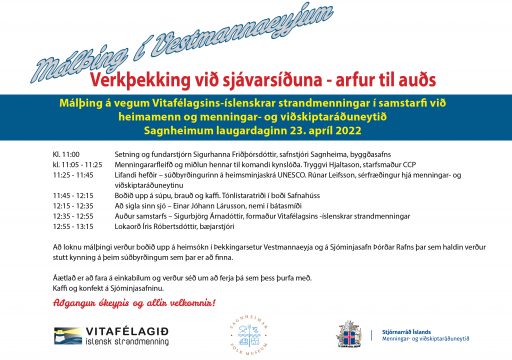 Málþing í Vestmannaeyjum.
