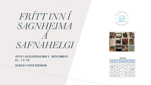 Frítt inn í Sagnheima á Safnahelgi