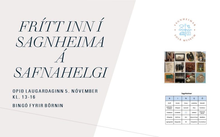 Frítt inn í Sagnheima á Safnahelgi